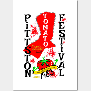 Pittston Tomato Festival Poster Posters and Art